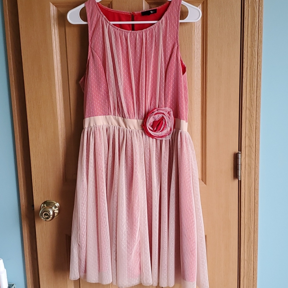 RYU lace flare dress